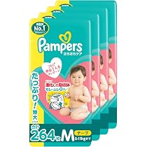 Amazon.co.jp: 【テープ Mサイズ】パンパース オムツ さらさらケア (6